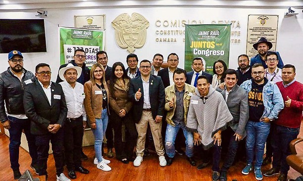 Representante Jaime Raúl Salamanca rindió cuentas de sus 111 días en el Congreso